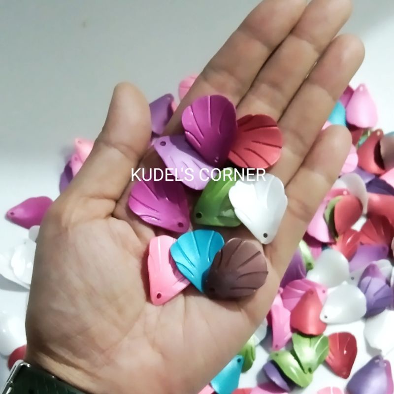 CUCI GUDANG!! 450GR/ 847PCS MANIK MOTE KELOPAK DAHLIA/ DAUN MELEBAR