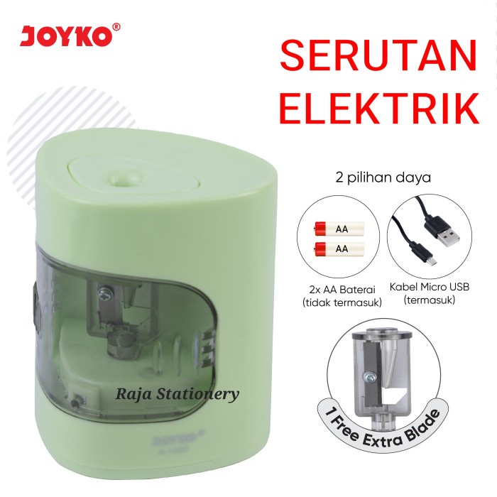 

Joyko Electric Sharpener / Serutan Rautan Elektrik Joyko A-158E