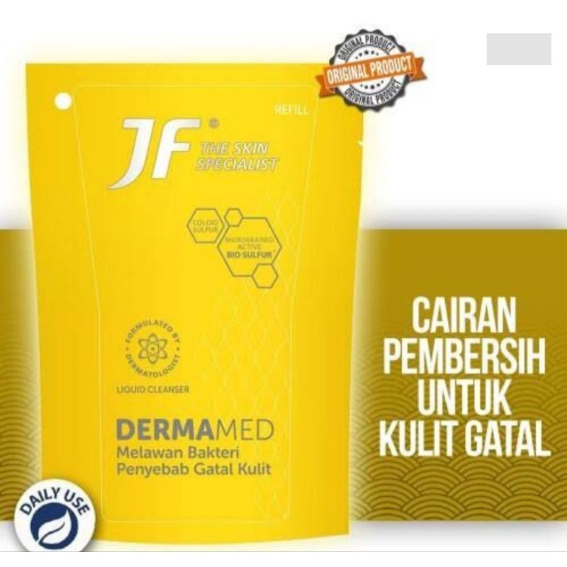 JF Sulfur Sabun Mandi Cair Refill 200ml