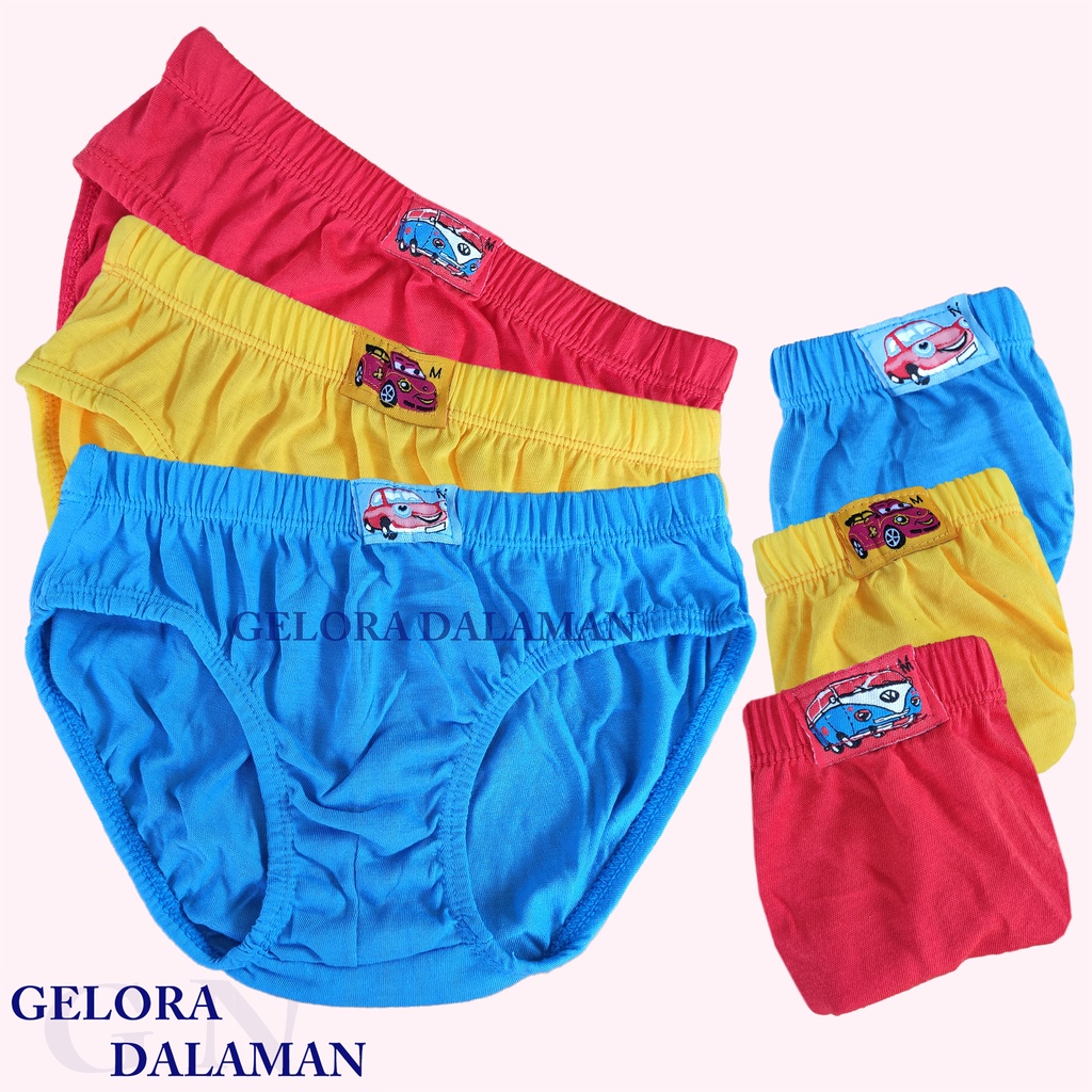 6Pcs Celana Dalam Anak Laki Cd Anak Cowok