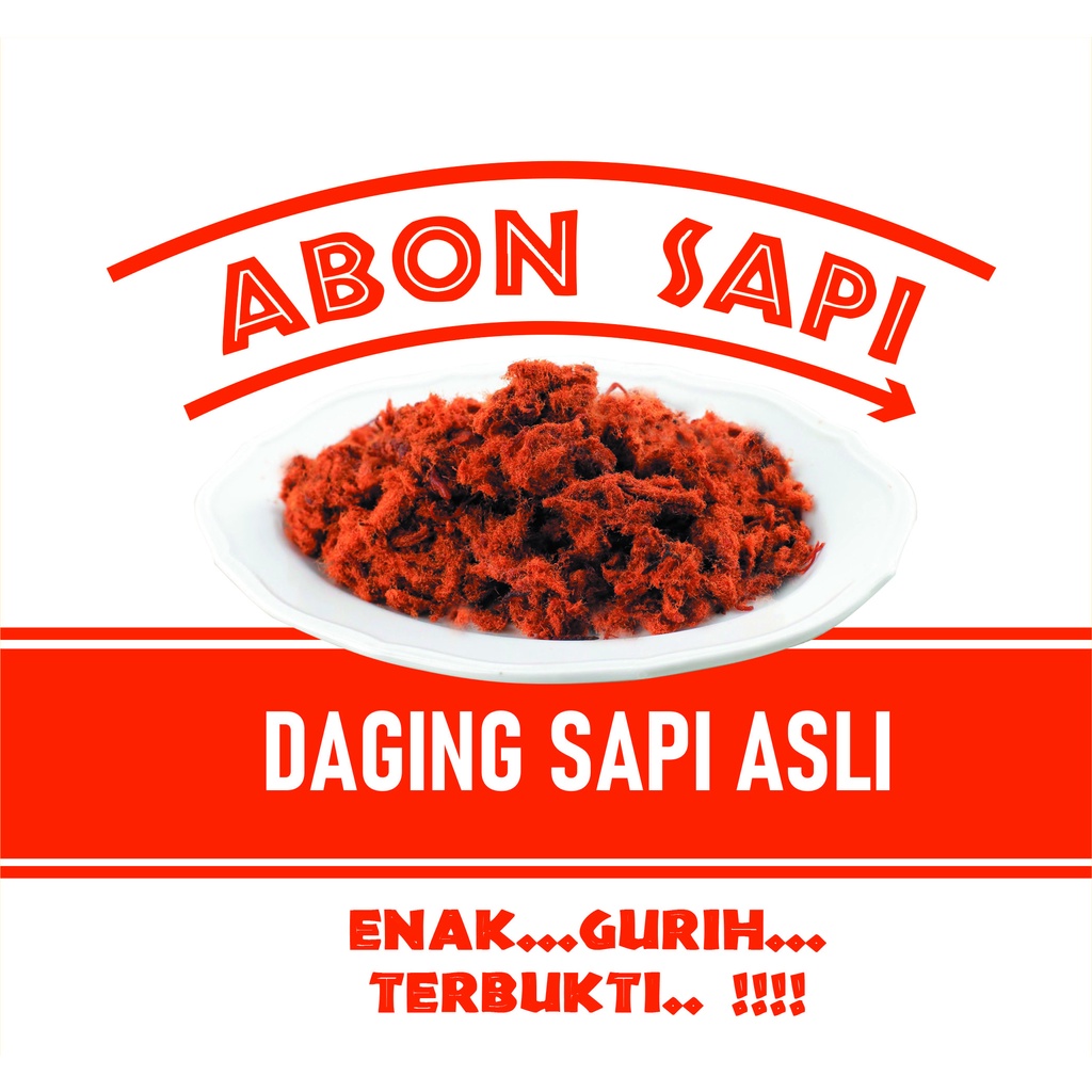 

Abon Daging sapi Enak Gurih Lezat 100gram
