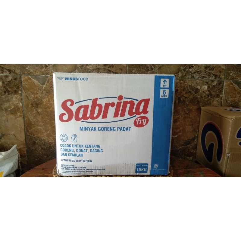 

SABRINA DEEP-FRYING OIL / MINYAK GORENG PADAT SABRINA