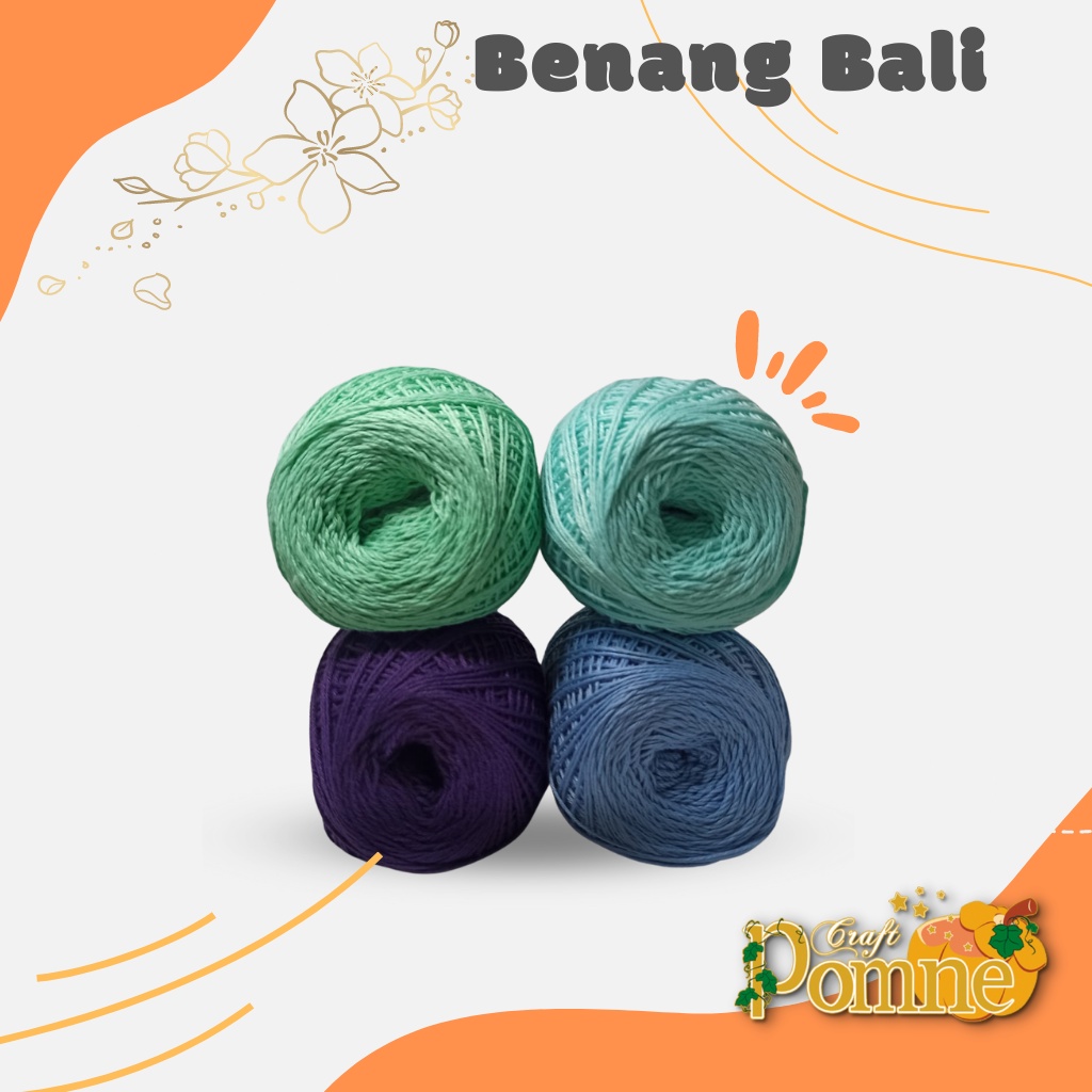 Benang Rajut Katun Bali NEW