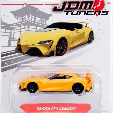JADA JDM TUNERS skala 64 - TOYOTA FT 1 CONCEPT KUNING