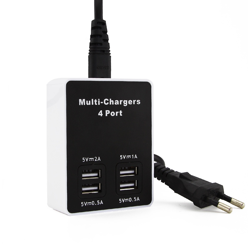 Multi Charge 4port Cocok Untuk Semua Jenis Kamera IPhone Ipad Mp4 Zgane Player