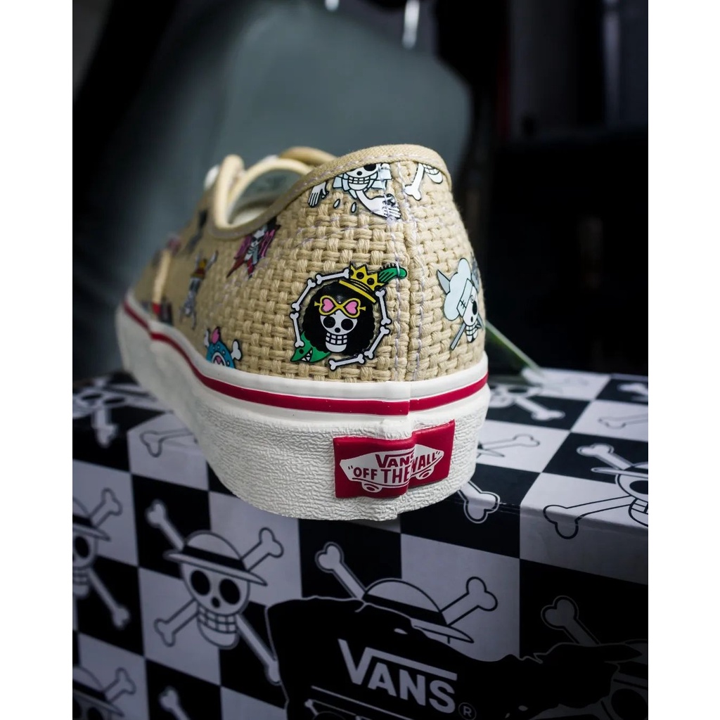 VANS AUTHENTIC x ONE PIECE &quot;STRAW HAT&quot; ORIGINAL 100%