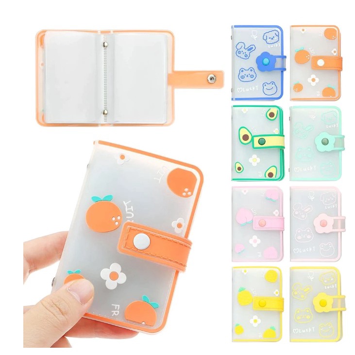 Dompet Kartu Karakter Transparan Lucu Imut unik 20 Slot Kartu NJ195