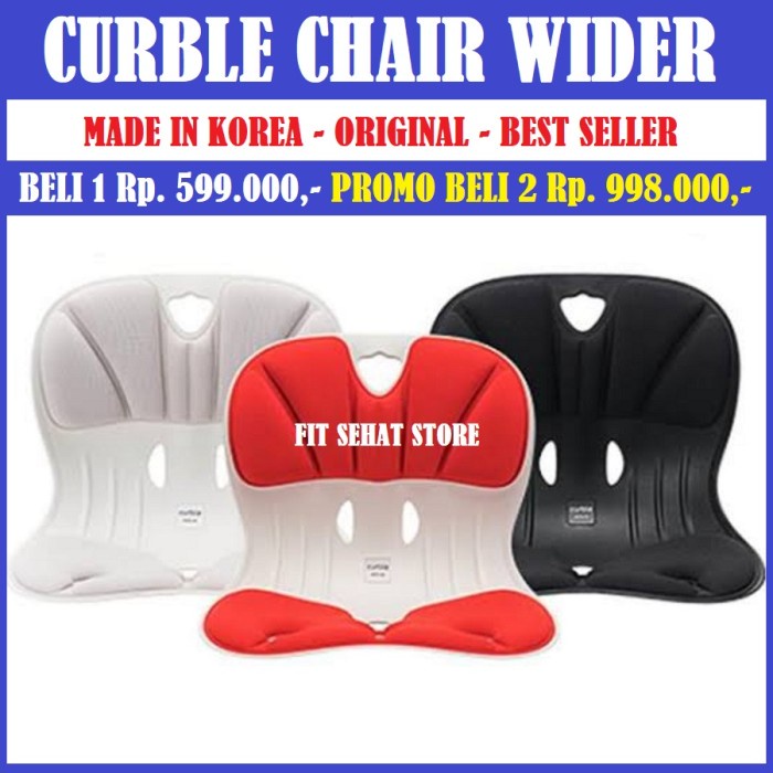 Terapi Curble Chair Wider Posture Corrector Penopang Postur Pinggang