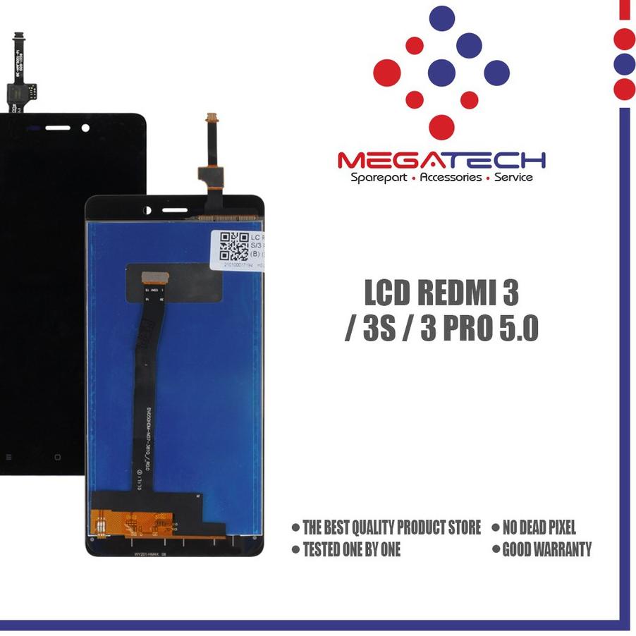 Depan1 LCD Xiaomi Redmi 3 / LCD Xiaomi Redmi 3s / LCD Xiaomi Redmi 3 Pro Fullset Touchscreen