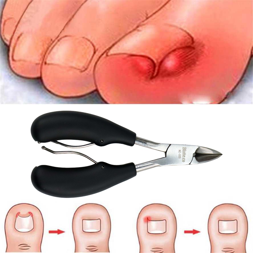 Biutte.co Gunting Kuku Jempol Kaki Anti Cantengan Nail Clipper - MZ-020 - Black 7RHR3BBK