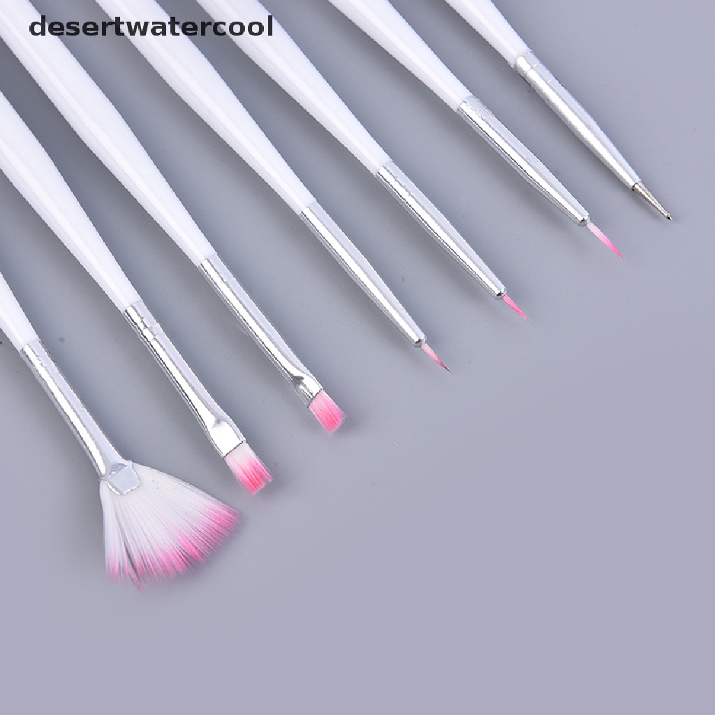 Deid 7pcs Kue Icing Decorag Paing Brush Fondant Dusg Sugarcraft DIY Alat Martijn