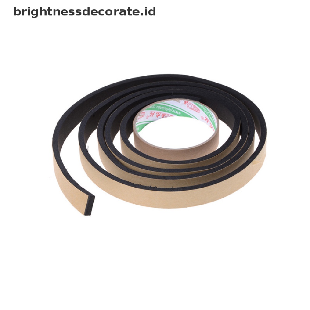 [Birth] 2m Hitam Satu Sisi Self Adhesive Foam Tape Sticker Lebar 20mm x Tebal 5mm [ID]