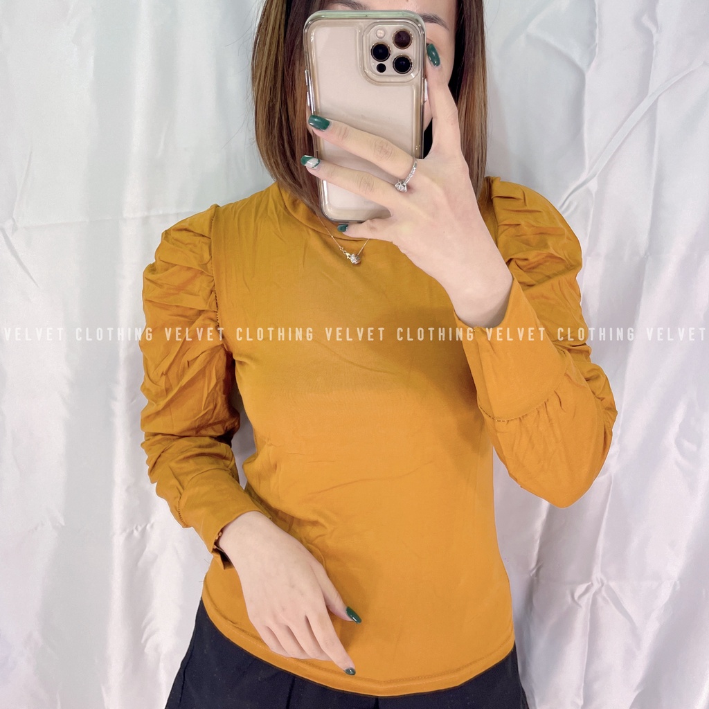 Blouse Puffy Longsleeve / Atasan Puffy Lengan Panjang Wanita 4672