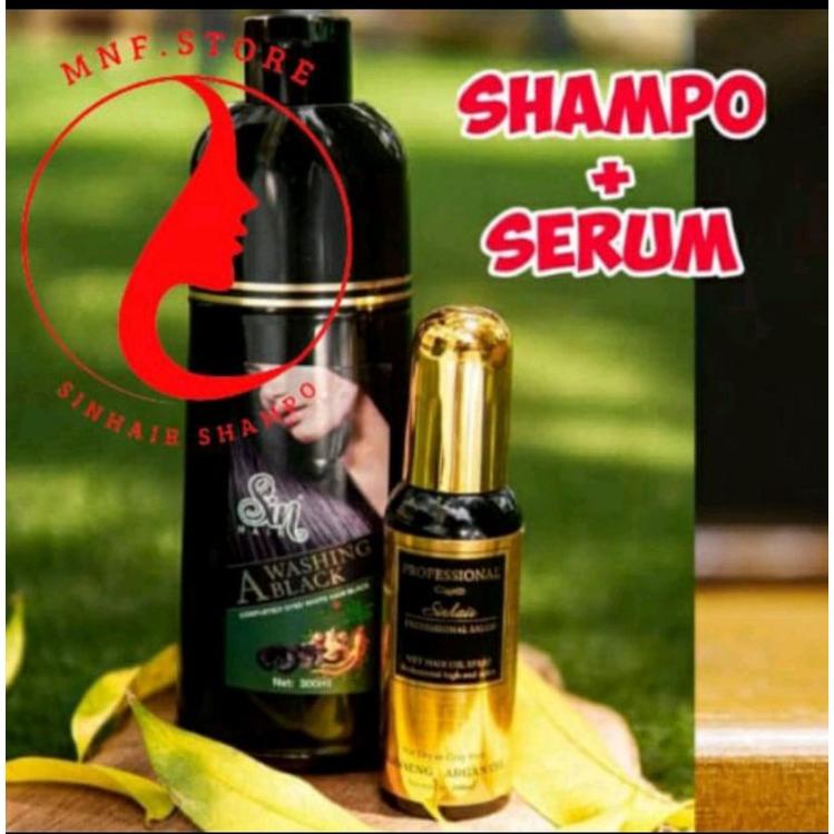 SIN HAIR SHAMPO PENGHITAM UBAN Import Dari JEPANG