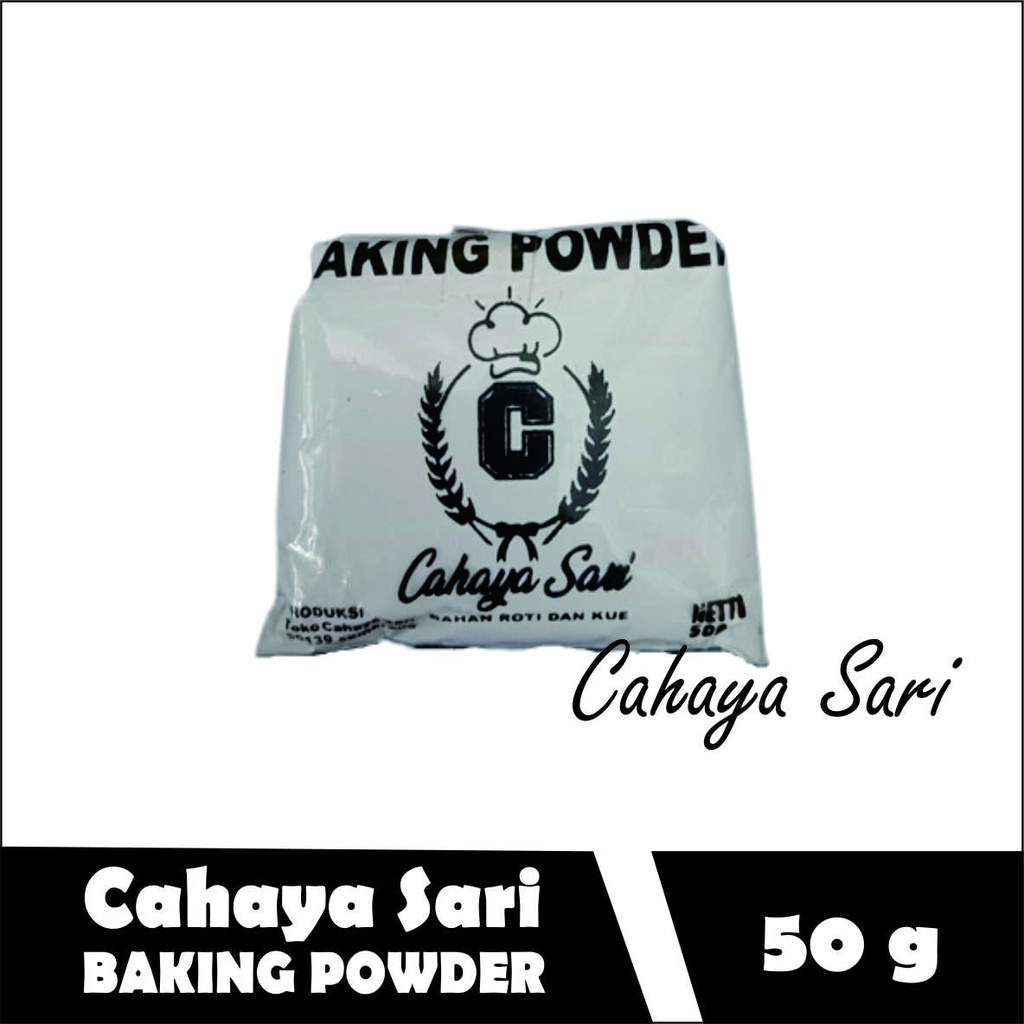 

BAKING POWDER CAHAYA SARI - 50gram