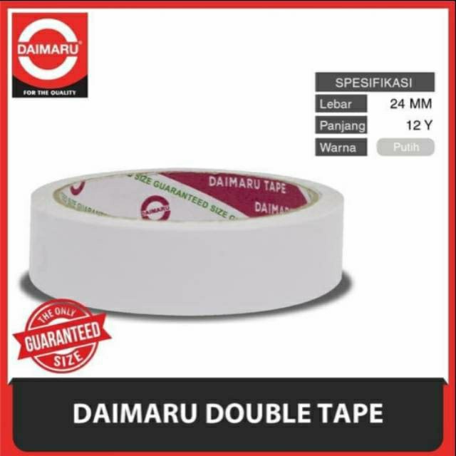 

Double side tape Doubletip Daimaru 24mm x 15 Yard