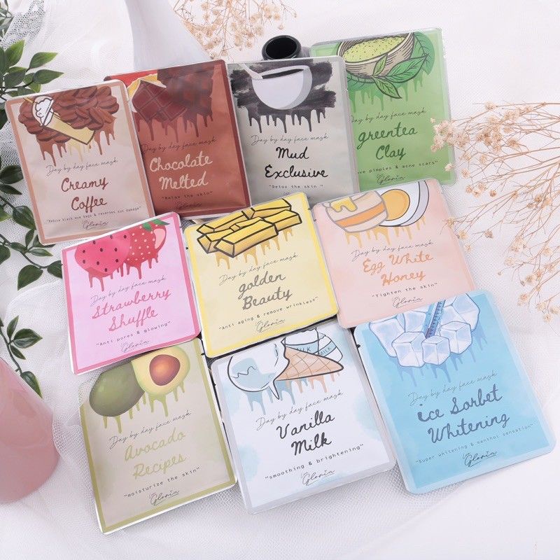 LEA GLORIA MASKER WAJAH/MASKER ORGANIK 10GR