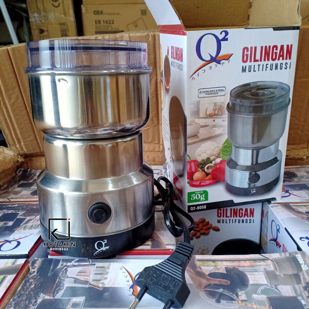 Q2 COFFEE GRINDER ALAT PENGGILING BLENDER KOPI / OBAT /BIJI-BIJIAN