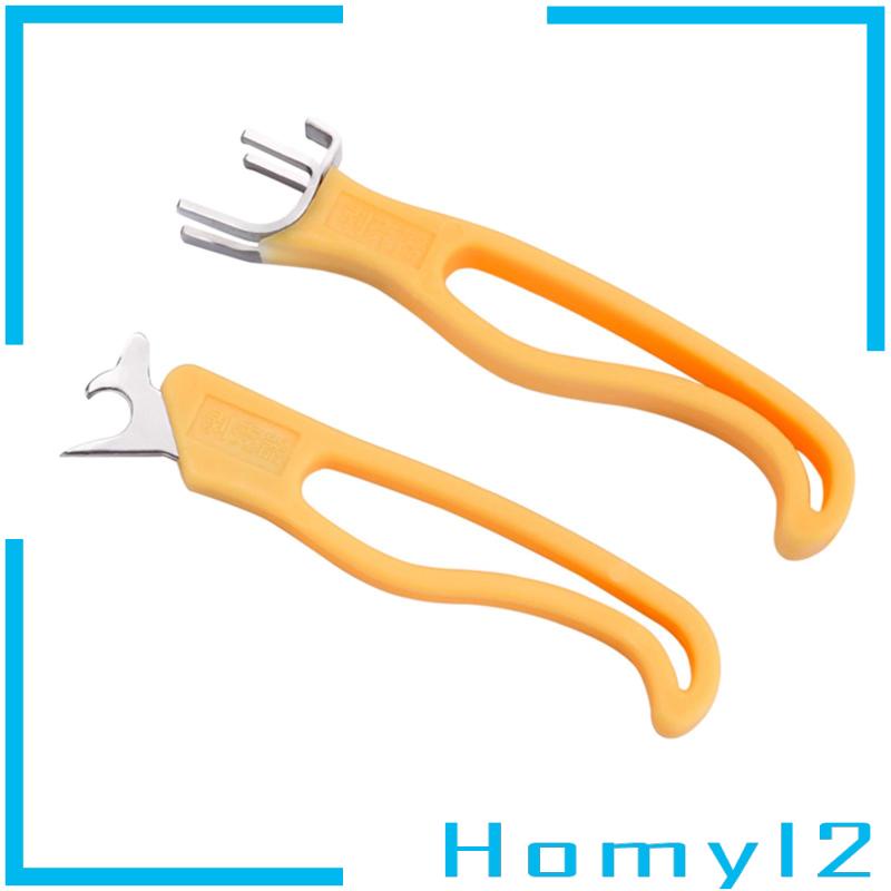 [HOMYL2] Pembuka Kasta Portabel Rumah Tangga Kenari Clip Plier Handheld Black