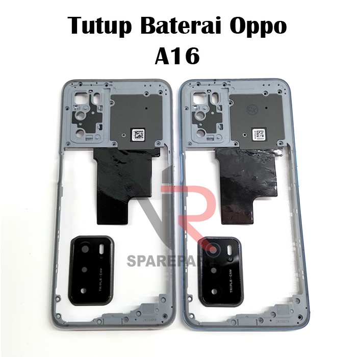 TUTUP BATERAI OPPO A16 / TUTUP MESIN / BATRE