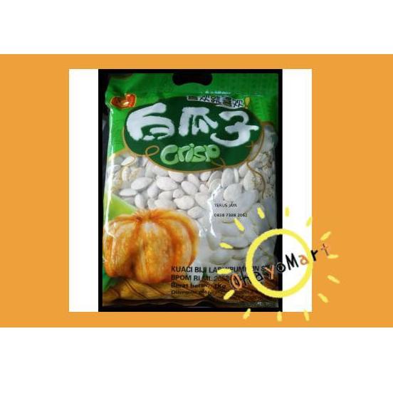 

Ready Stock _ Kuaci putih import/ pumpkin seed 1kg ♀