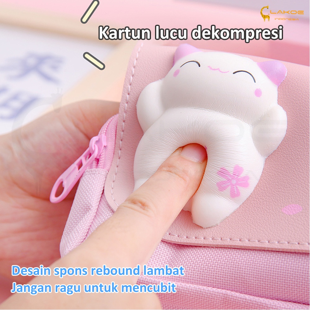 Tempat pensil squishy Kotak pensil besar pencil case