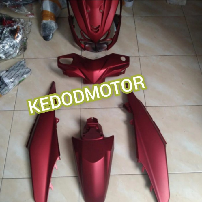 Cover Fullset Body Bodi Halus Beat Fi 2013-2014 Merah Doff