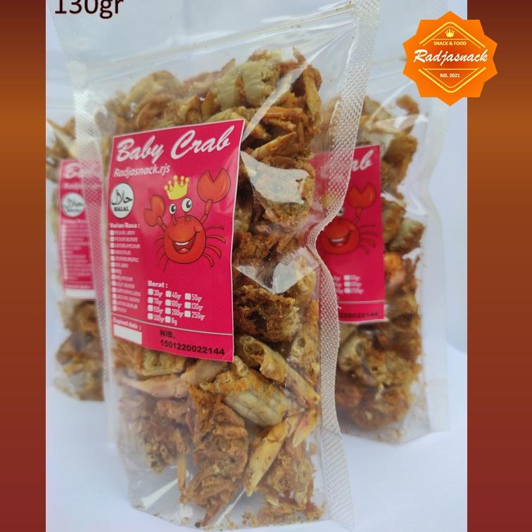 

PRODUCT HOT S873 BABY CRAB KEMASAN POUCH 130GR ㅦ