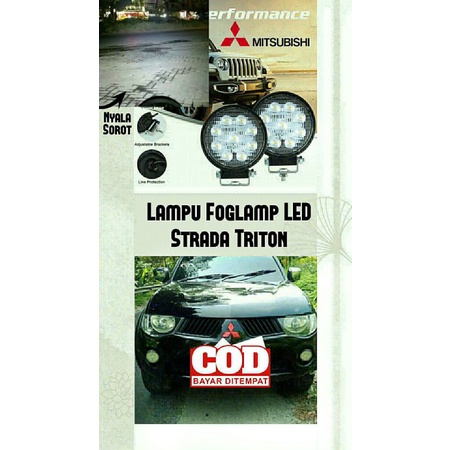 Lampu Foglamp LED Strada Triton