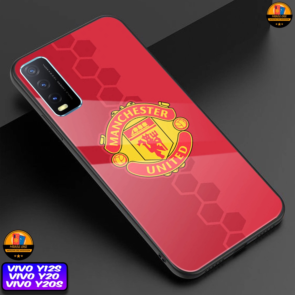 Case VIVO Y12S/Y20/Y20S - Casing VIVO Y12S Terbaru 2022 MIRACLE CASE [ CLUB F00TBALL ] Silikon VIVO 