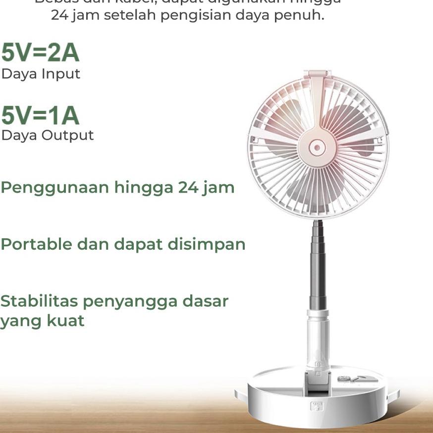 Depan1 FYC-H7 USB 5 dlm 1 Kipas Angin ,humidifier , lampu meja ,poweank