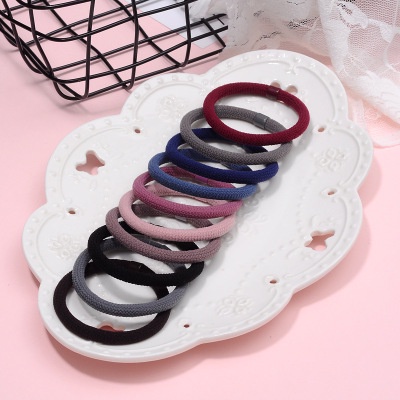 ⭐️𝐈𝐇𝐒 𝟐𝟎𝟒 𝐋𝐚𝐦𝐩𝐮𝐧𝐠⭐️Ikat Rambut Korea Polos Tebal Karet Rambut Kunciran Rambut Hair Ring