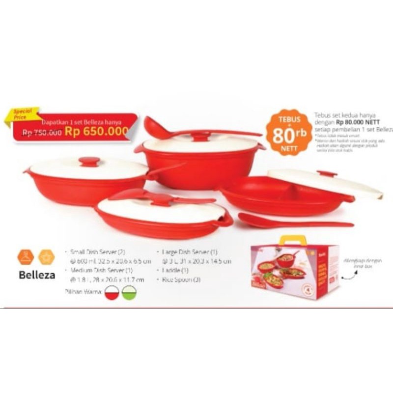 Promo Moorlife Belleza/Wadah Saji