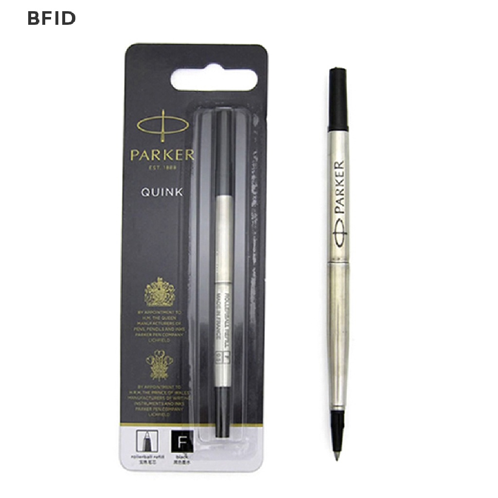 [BFID] Parker quink roller ball rollerball pen refill Tinta Hitam medium nib [ID]