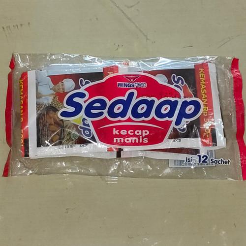 

84 pcs 7 renteng Kecap Sedaap Manis Sachet 500-an 16ml - PPO