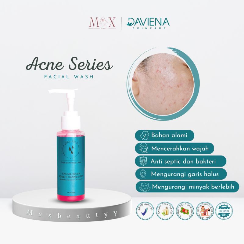 Daviena Skincare Facial Wash Acne Series