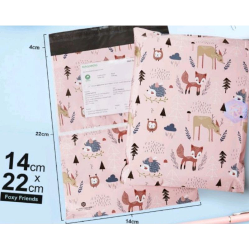 

PLASTIK PACKING POLYMAILER 14 CM X 22CM