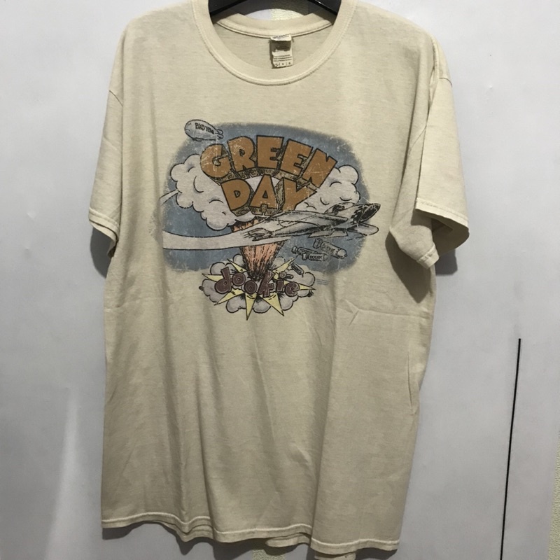 Kaos Band bekas second ORIGINAL Green Day Dookie Album Punk Band