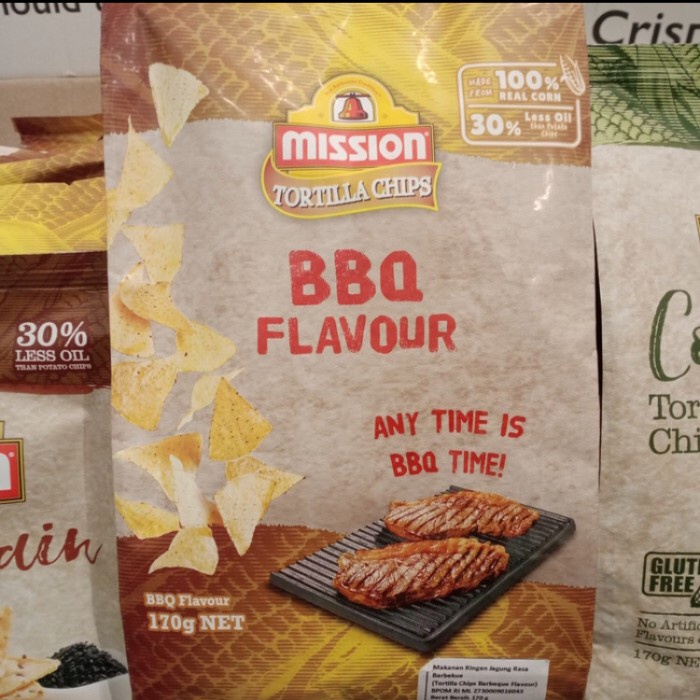 

Mission tortilla bbq chips 170gr