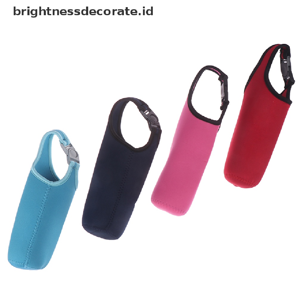 [Birth] 1pc Botol Air Minum Cover Sleeve Carrier Warm Peredam Panas Water Bottle Bags [ID]