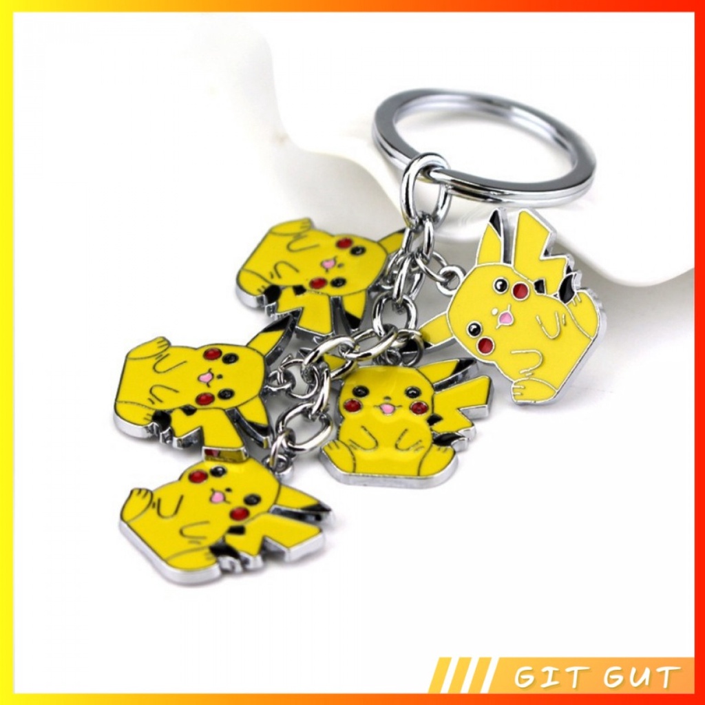 Keychain Gantungan Kunci Pokemon Pikachu