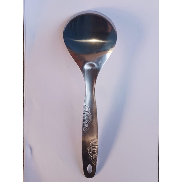 Sendok Centong Nasi Sayur Rice Ladle Centong Inox Kembang Stainless Steel SS - KB K09-1 / 10109 / M-750