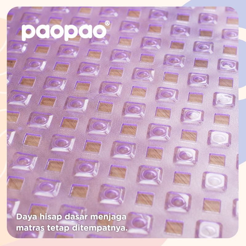 Paopao Bath Mat Circle/ Diamond / Keset Kaki Anti Tergelincir