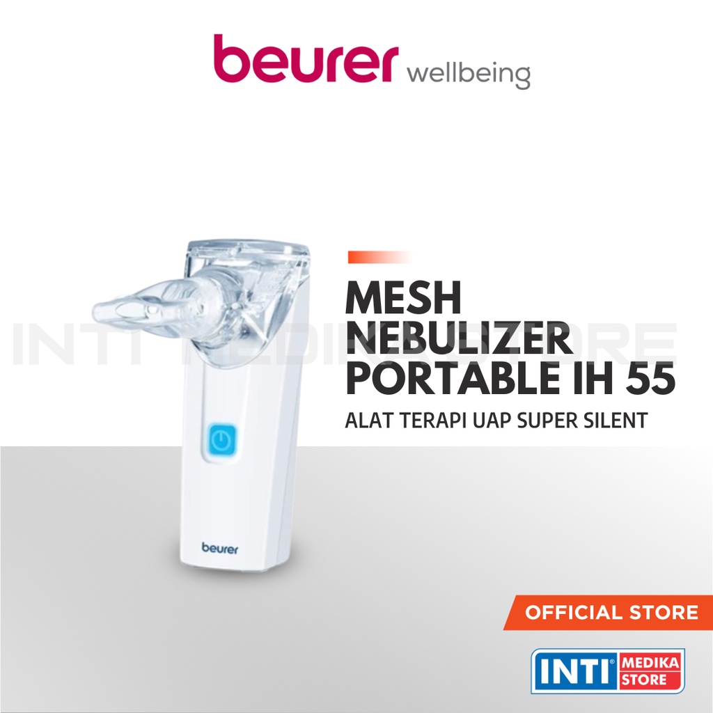 BEURER - Mesh Nebulizer Portable IH 55 Super SIlent | Alat Terapi Uap