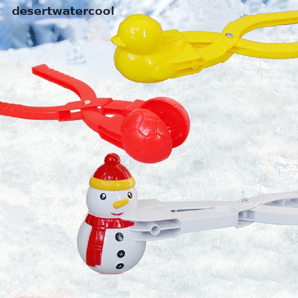 Deid Musim Dingin Snowball Maker Klip Anak-Anak Luar Ruangan Mainan Bola Salju Melawan Bebek Snowman Klip Martijn