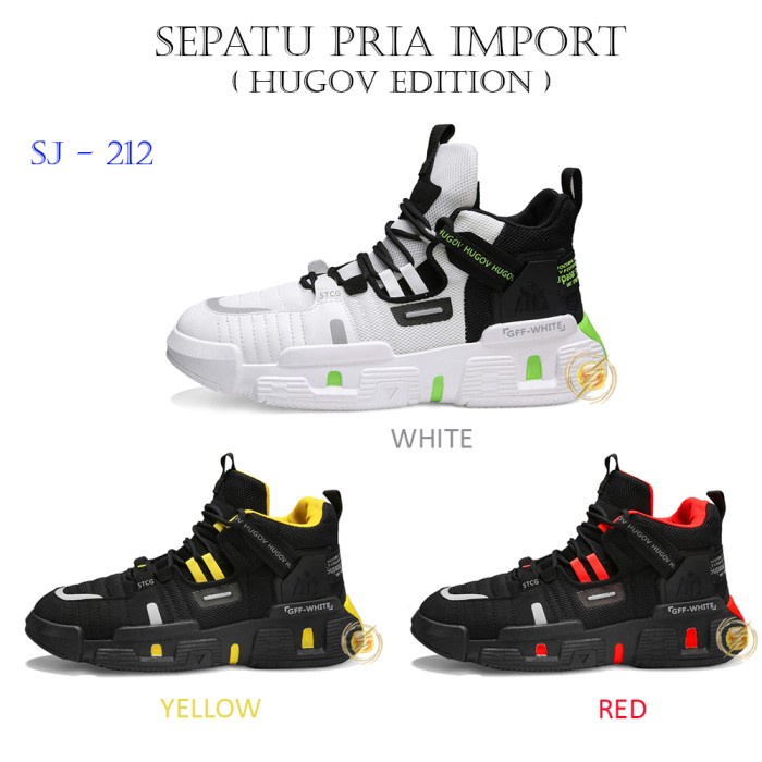 Fer Sepatu Pria Import Hugov Editon - 212