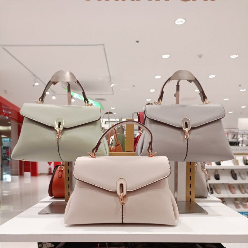Terbaru Handbag Bellezza Ms-86443 Fashion Original Counter Store Tas Wanita Jinjing Selempang Sale