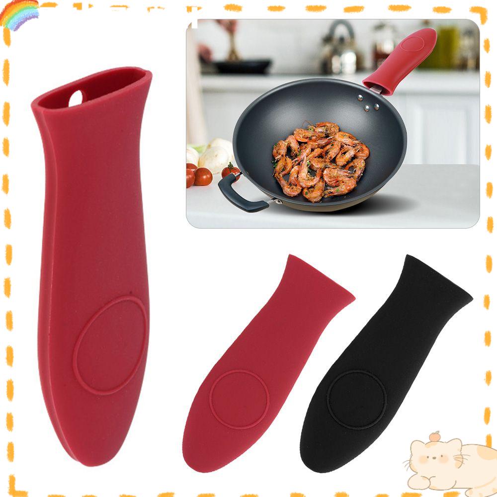 Solighter Saucepan Handle Peralatan Masak Unik Bagian Non-Slip Sleeve Slip Cover Grip