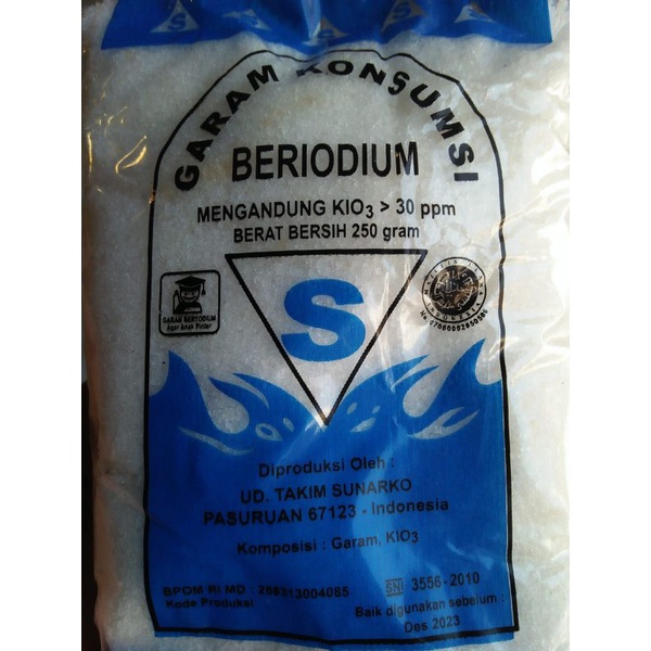 

Garam konsumsi beriodium cap S murah