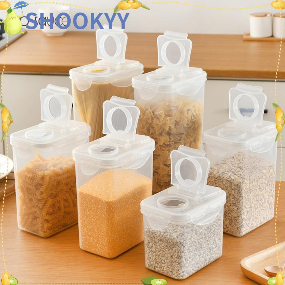 Chookyy Sealed Jar Alat Dapur Toples Anti Lembab Dengan Tutup Botol Bumbu Wadah Makanan Food Canister Grade Bottle